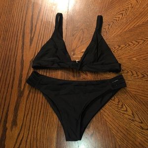Romwe black bikini